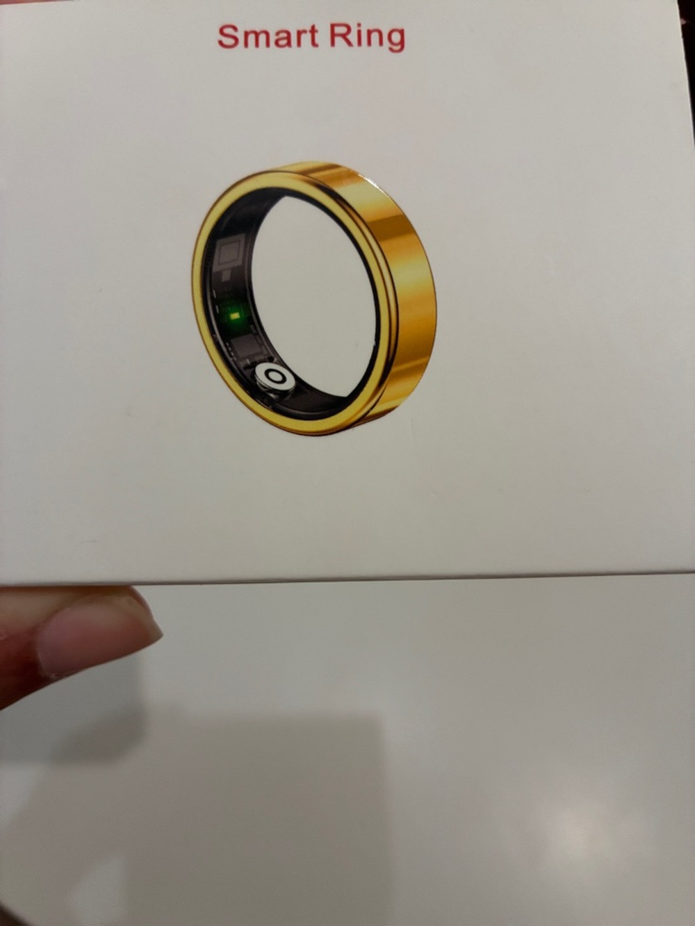 Smart Ring - Black Fitness & Notification Ring